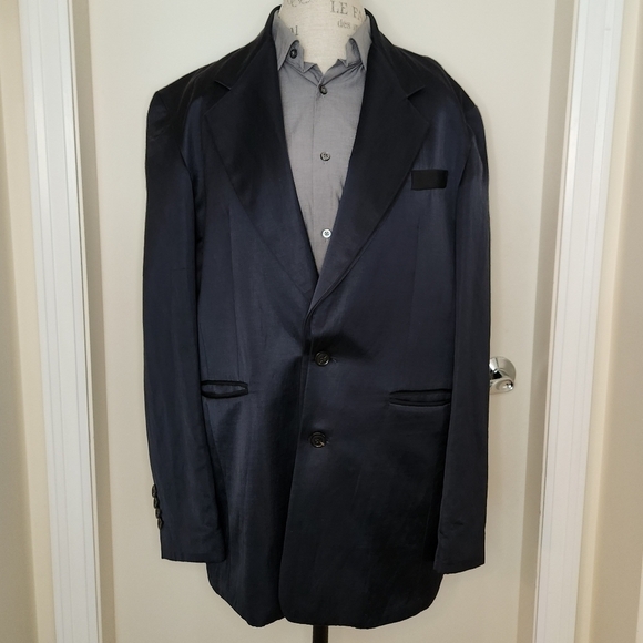 Navy Blazer Suit Jacket - Picture 2 of 15